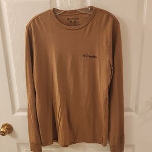 Columbia Men's Brown Long Sleeve Shirt